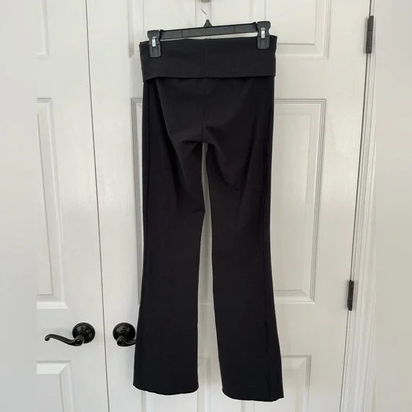 SKIMS Cotton Jersey Foldover Pant | Soot | Size S - Picture 6 of 7